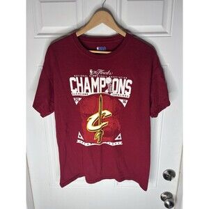 Cleveland Cavaliers NBA 2016 Champions T Shirt Mens L Red Fanatics